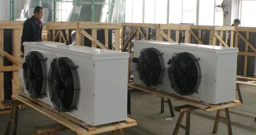 evaporador mais fresco do congelador do ar da sala 380v fria para produtos frescos e congelados