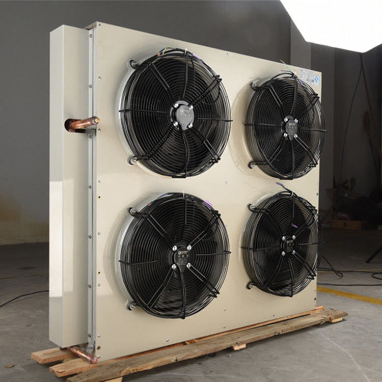 Sala fresca de armazenamento frio do compressor das bobinas de evaporador com verde de alumínio de  da aleta
