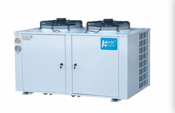 Tipo líquido refrigerante de condensação da cabine de U da unidade refrigerando R22 de armazenamento frio da unidade da sala do congelador