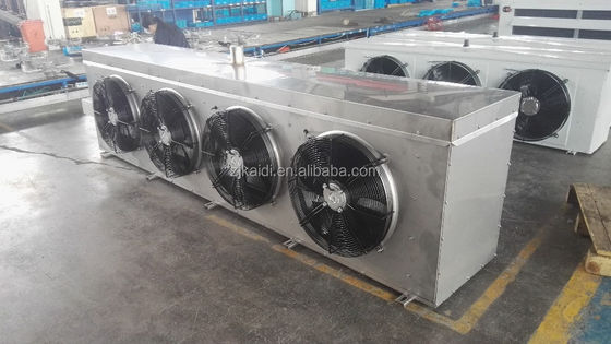 A unidade inoxidável de Coolroom do refrigerador de ar do Sus da sala fria de tubo de cobre de Odm14.5mm para a água de refrigeração do alimento degela
