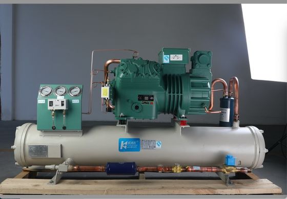 a água 6kw refrigerou o compressor frio de condensação de Copeland do condensador da água da unidade