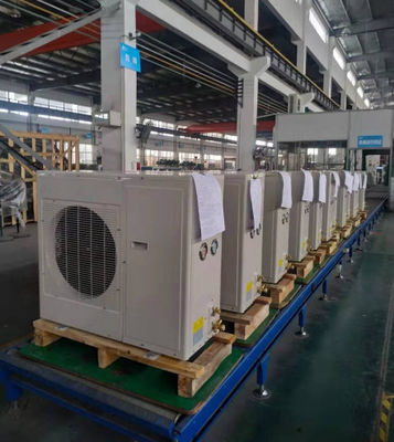 Unidade de condensação da sala fria do armazenamento do alimento dentro de Emerson Copeland Compressor