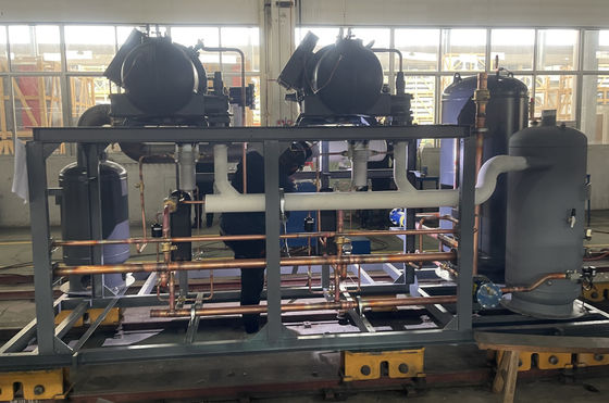 Cremalheira de condensação paralela do compressor da unidade da sala fria de Kaideli