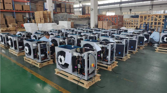 2 HP 5 HP Unidade de condensação de quarto frio padrão europeu Compressor de rolagem para supermercado